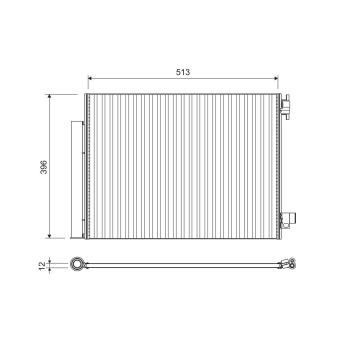 Condenseur, climatisation VALEO