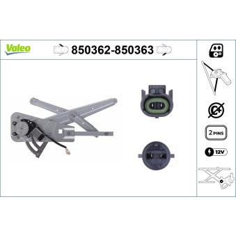 Lève-vitre VALEO
