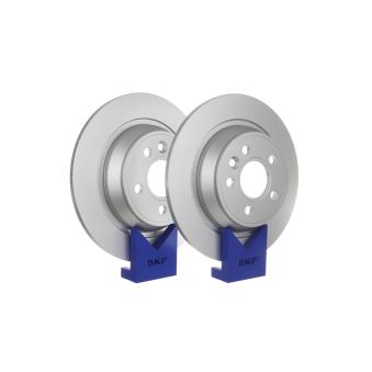 Jeu de 2 disques de frein arrière SKF