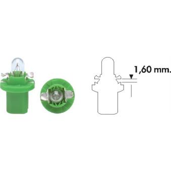 Ampoule, éclairage des instruments MAGNETI MARELLI 002051100000