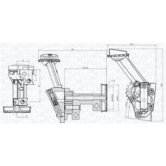 Pompe à huile MAGNETI MARELLI