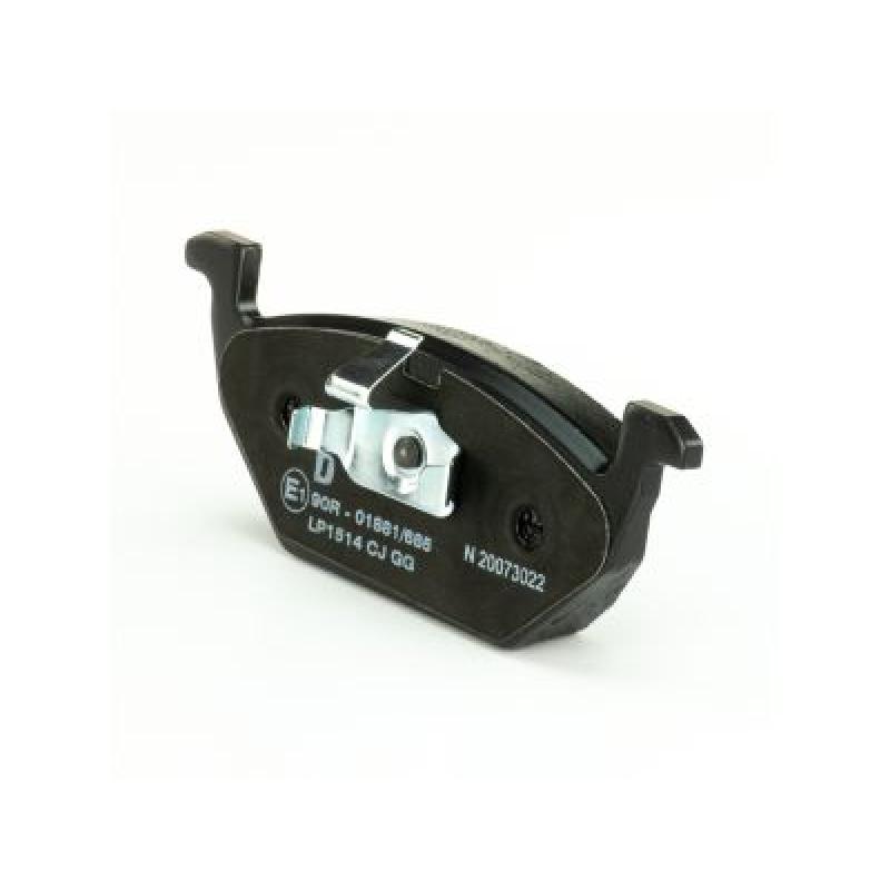 Jeu de 4 plaquettes de frein avant DELPHI LP1514 - Visuel 1