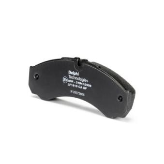 Jeu de 4 plaquettes de frein arrière DELPHI