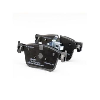 Jeu de 4 plaquettes de frein avant DELPHI