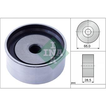 Poulie renvoi/transmission, courroie de distribution INA 532 0504 10