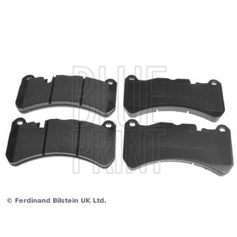 Jeu de 4 plaquettes de frein avant BLUE PRINT