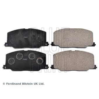 Jeu de 4 plaquettes de frein avant BLUE PRINT ADT34224