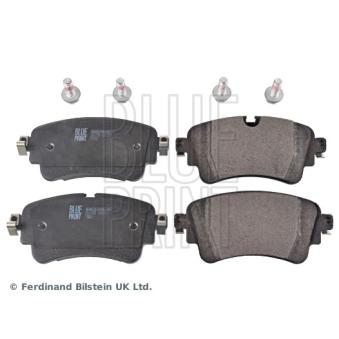 Jeu de 4 plaquettes de frein arrière BLUE PRINT