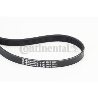 Courroie trapézoïdale à nervures CONTITECH 6PK1306