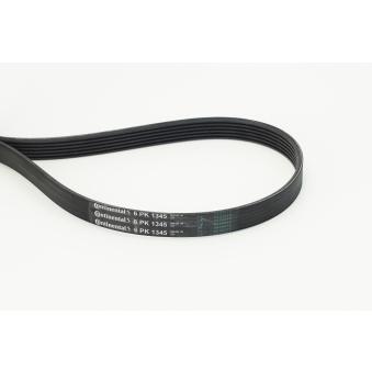 Courroie trapézoïdale à nervures CONTITECH 6PK1345