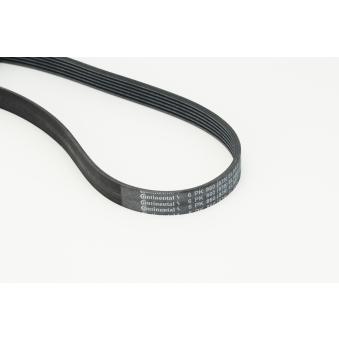 Courroie trapézoïdale à nervures CONTITECH 6PK860 ELAST