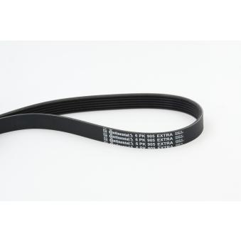 Courroie trapézoïdale à nervures CONTITECH 6PK905 EXTRA