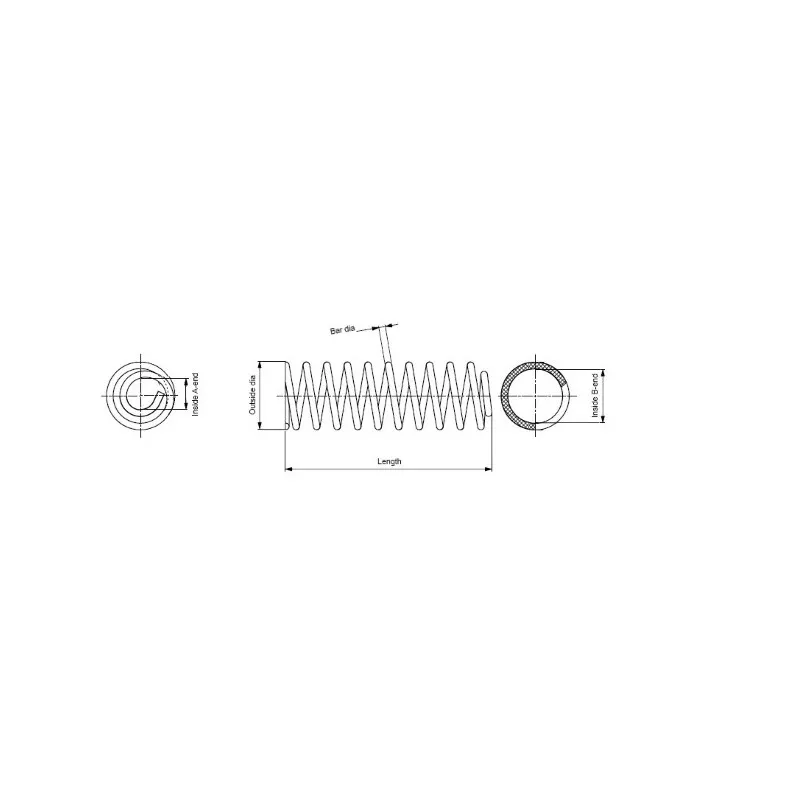 Ressort de suspension MONROE SP1943