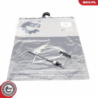 Tirette à câble, frein de stationnement arrière gauche ESEN SKV 25SKV936
