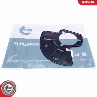 Déflecteur, disque de frein avant gauche ESEN SKV