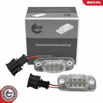 Feu éclaireur de plaque ESEN SKV 72SKV553