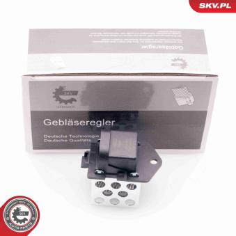 Résistance de série, moteur électrique-ventilateur du radiat ESEN SKV