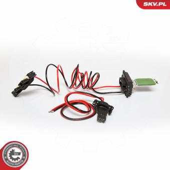 Résistance, pulseur d'air habitacle ESEN SKV