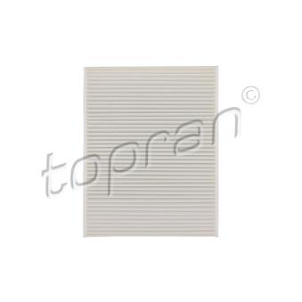 Filtre, air de l'habitacle TOPRAN