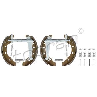 Jeu de mâchoires de frein TOPRAN 110 296