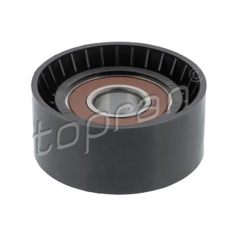 Poulie renvoi/transmission, courroie trapézoïdale à nervures TOPRAN