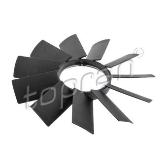 Roue du souffleur, refroidissementdu moteur TOPRAN