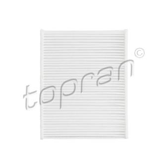 Filtre, air de l'habitacle TOPRAN