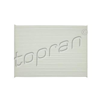 Filtre, air de l'habitacle TOPRAN