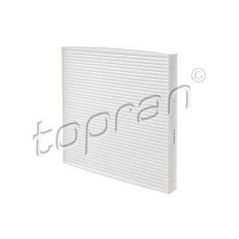 Filtre, air de l'habitacle TOPRAN