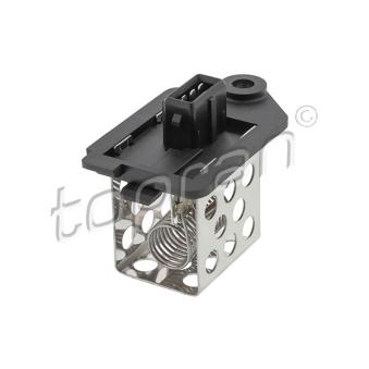 Résistance de série, moteur électrique-ventilateur du radiat TOPRAN