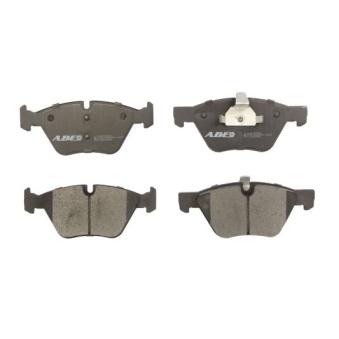 Jeu de 4 plaquettes de frein avant ABE