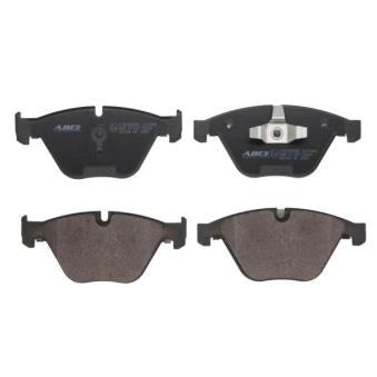 Jeu de 4 plaquettes de frein avant ABE