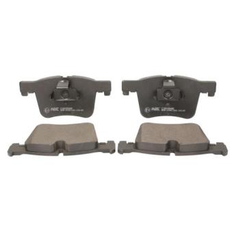 Jeu de 4 plaquettes de frein avant ABE