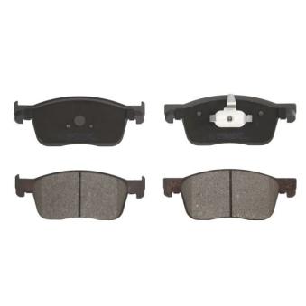 Jeu de 4 plaquettes de frein avant ABE