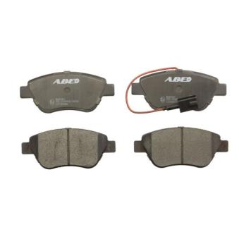 Jeu de 4 plaquettes de frein avant ABE