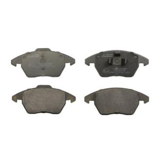 Jeu de 4 plaquettes de frein avant ABE