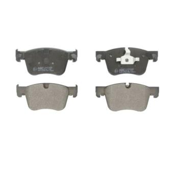 Jeu de 4 plaquettes de frein avant ABE