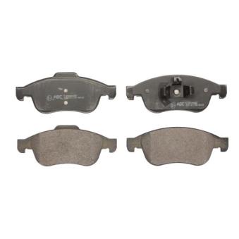 Jeu de 4 plaquettes de frein avant ABE