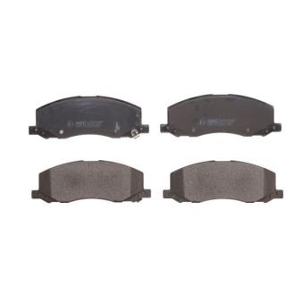 Jeu de 4 plaquettes de frein avant ABE