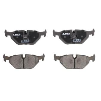 Jeu de 4 plaquettes de frein arrière ABE