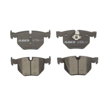 Jeu de 4 plaquettes de frein arrière ABE