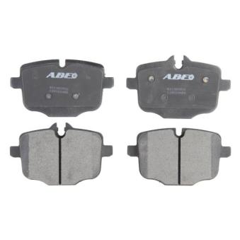 Jeu de 4 plaquettes de frein arrière ABE