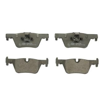 Jeu de 4 plaquettes de frein arrière ABE