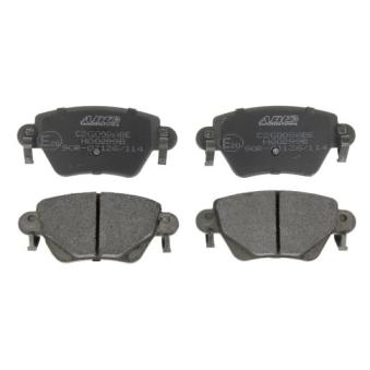 Jeu de 4 plaquettes de frein arrière ABE