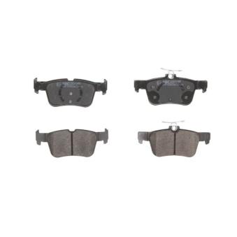 Jeu de 4 plaquettes de frein arrière ABE