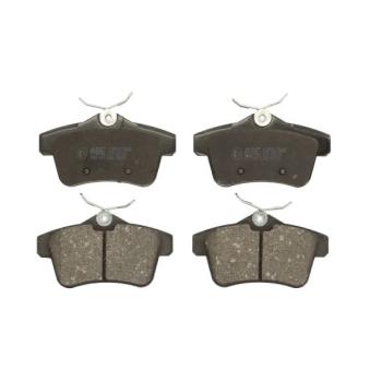 Jeu de 4 plaquettes de frein arrière ABE