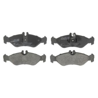 Jeu de 4 plaquettes de frein arrière ABE