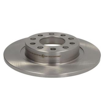 Jeu de 2 disques de frein arrière ABE