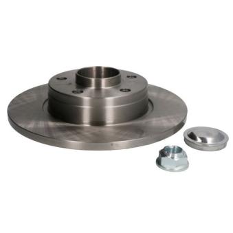 Jeu de 2 disques de frein arrière ABE