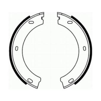 Jeu de mâchoires de frein, frein de stationnement ABE CRP000ABE